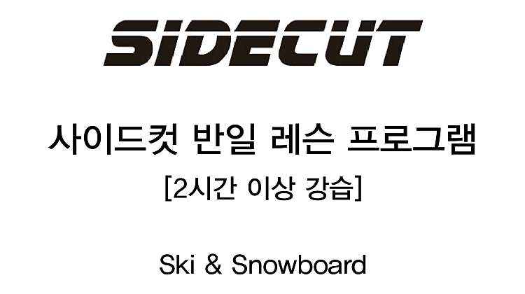 반일프로그램 (2시간이상강습) [스키&보드강습] 대표사진