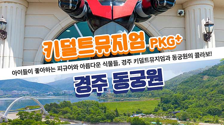 [경주가볼만한곳] 키덜트 뮤지엄+동궁원 PKG 대표사진
