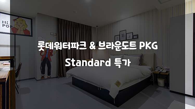 롯데워터파크&브라운도트 PKG Standard 특가 대표사진