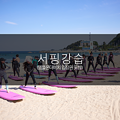 서핑강습(강습+템플입장권) 대표사진