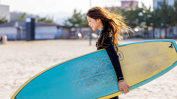 서핑강습+와이비자야간권 대표사진