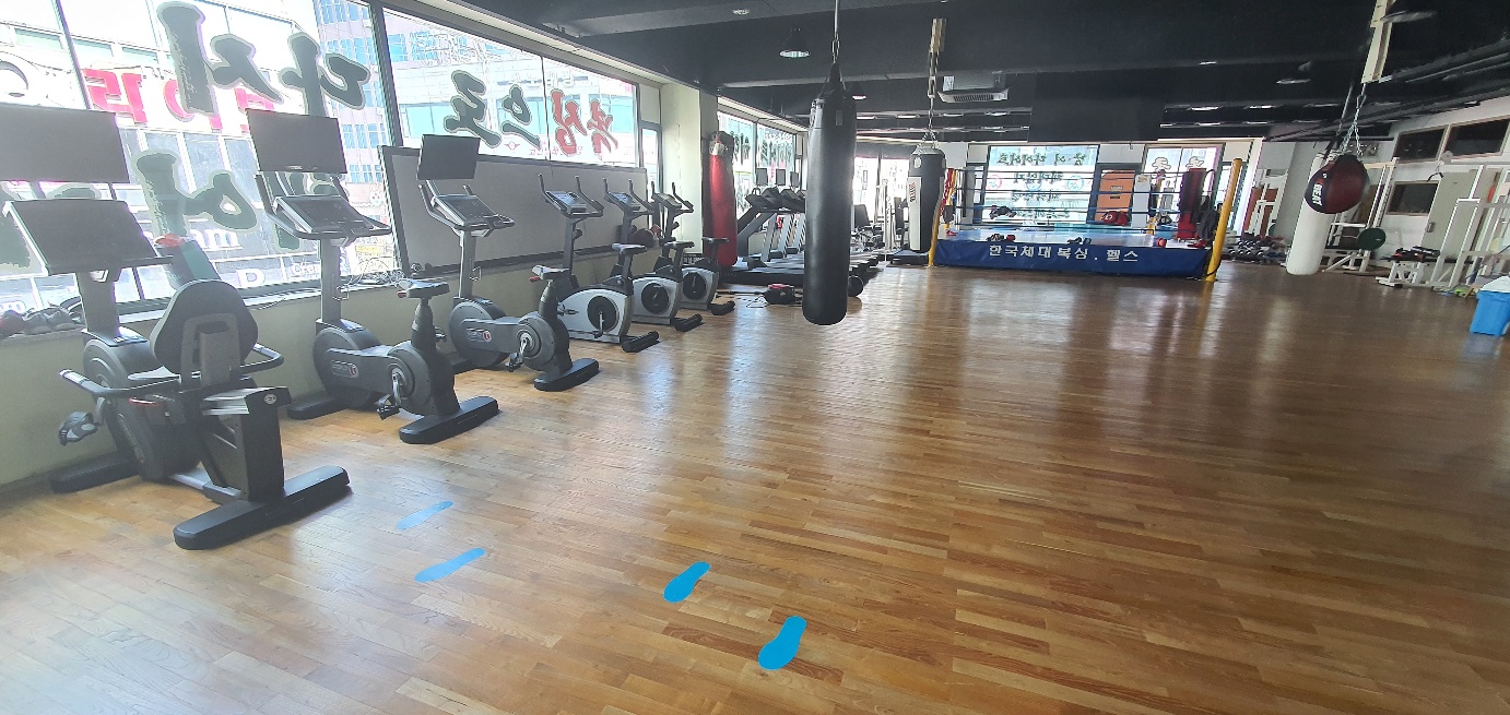 인천 계양구 오조산로89번길 복싱체육관 한국체대 복싱 헬스클럽 내부 모습 2