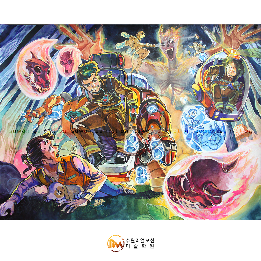 리얼모션 미술&만화학원 수원본원
