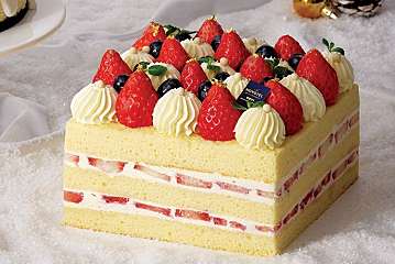 딸기 생크림 케이크 대표사진