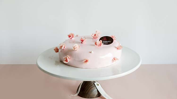 요거트 핑크 블라썸 케이크 대표사진