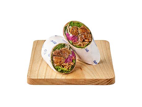 블랙페퍼 치킨 통밀 랩