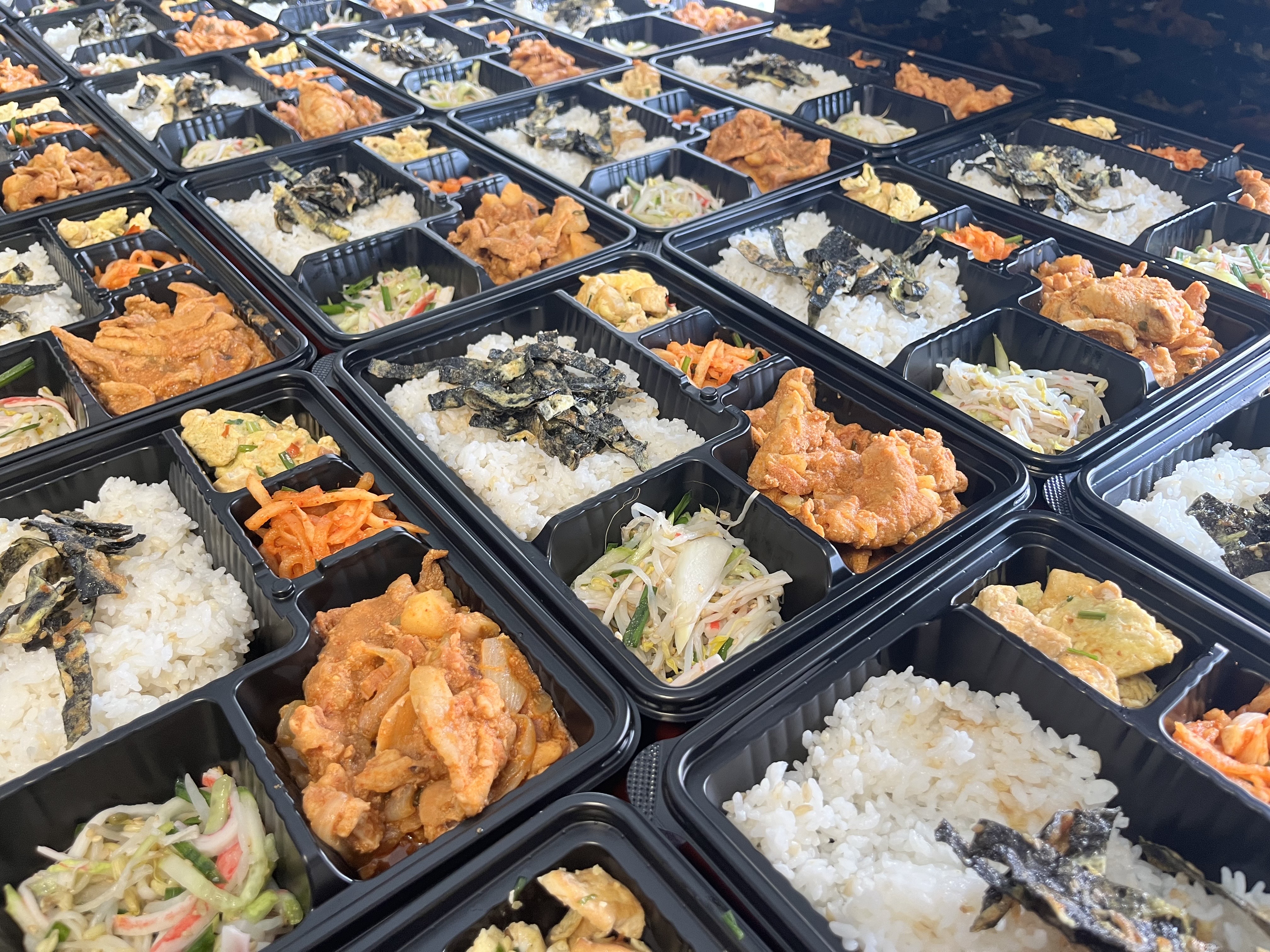 굿밀포유 도시락, 이동급식, 반찬