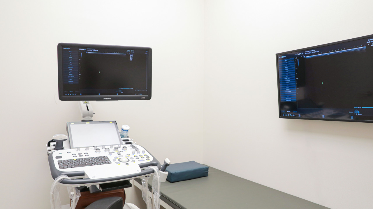 바른성모재활의학과 진료실