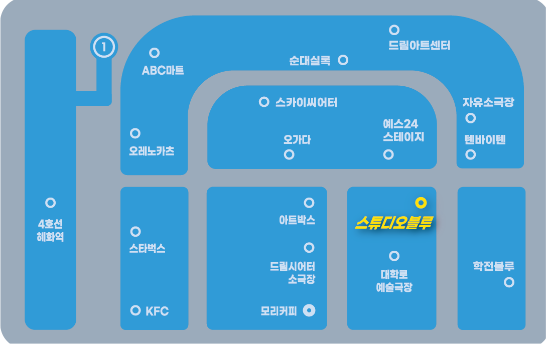 공연장 약도 이미지