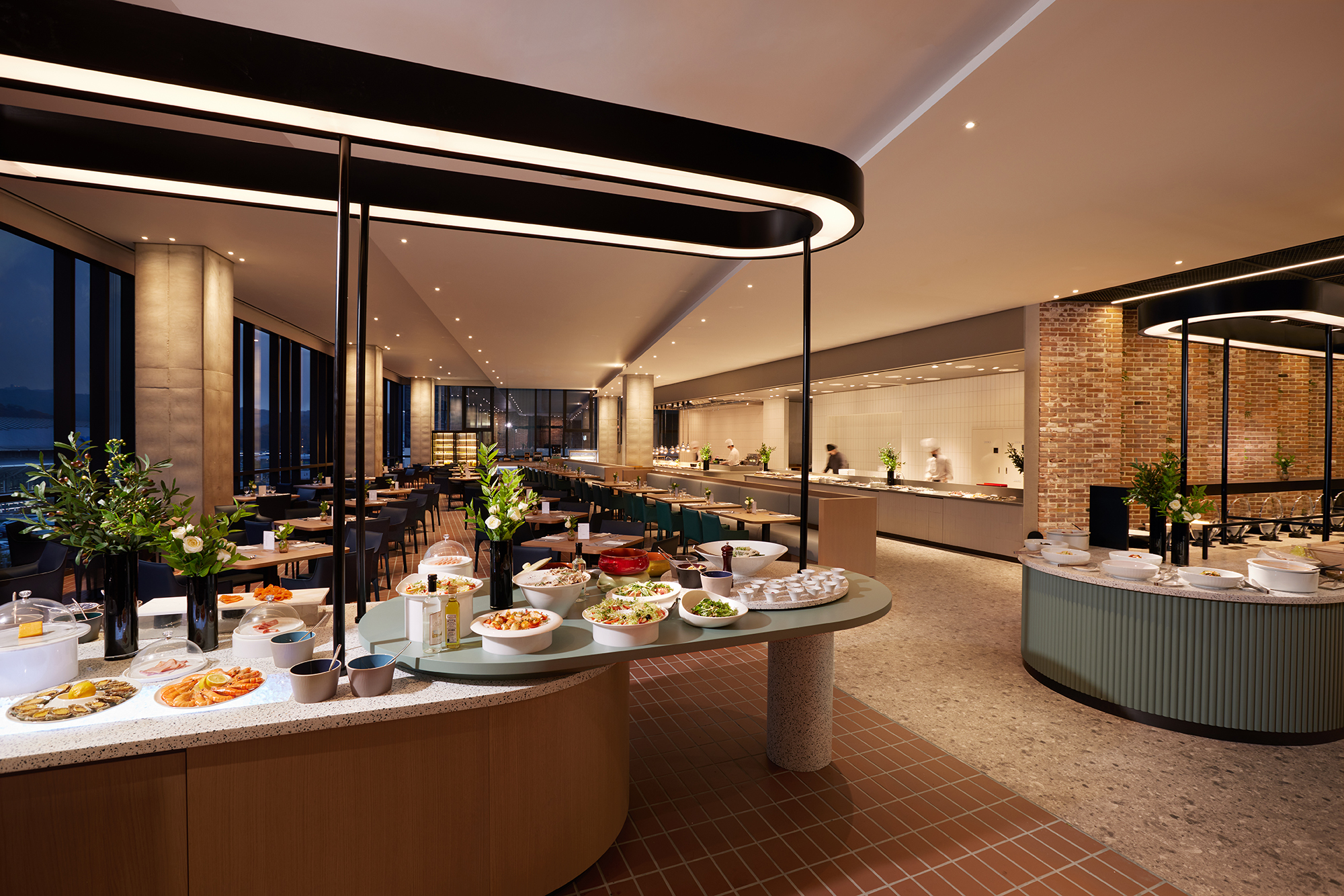 테이크호텔 세븐나이브스 뷔페 레스토랑