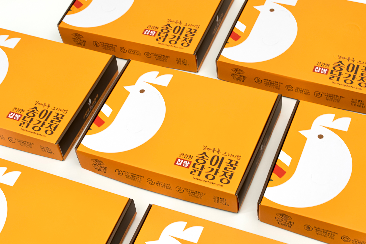 송이꿀 찹쌀 닭강정