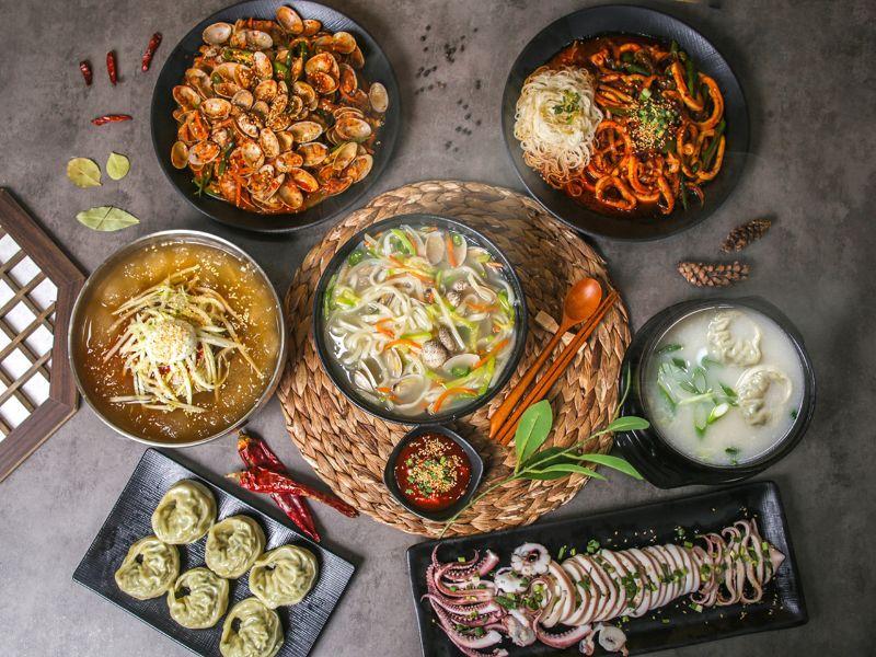 통큰생바지락손칼국수&칡냉면