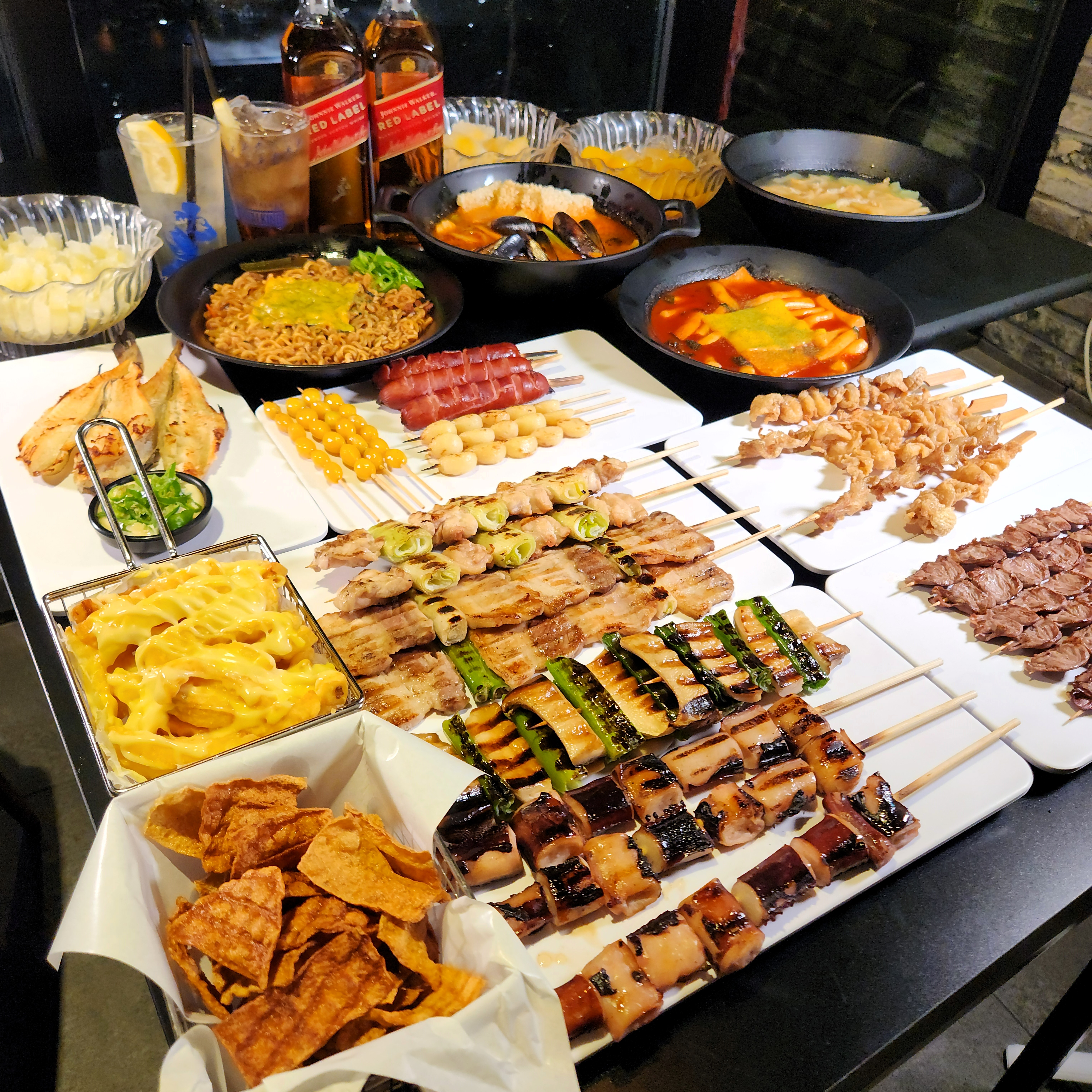 수숯불직화꼬치
