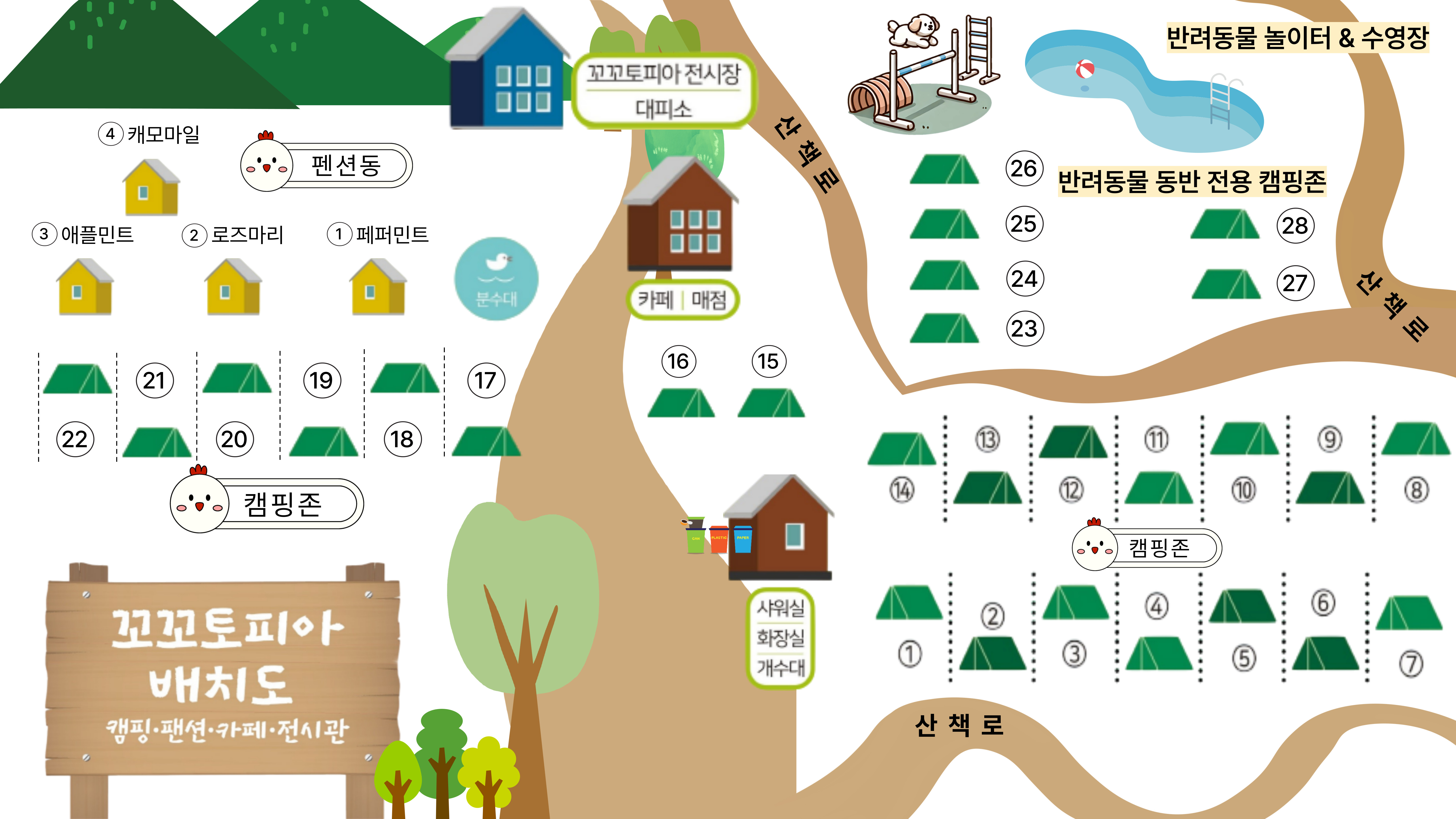 꼬꼬토피아 캠핑&펜션