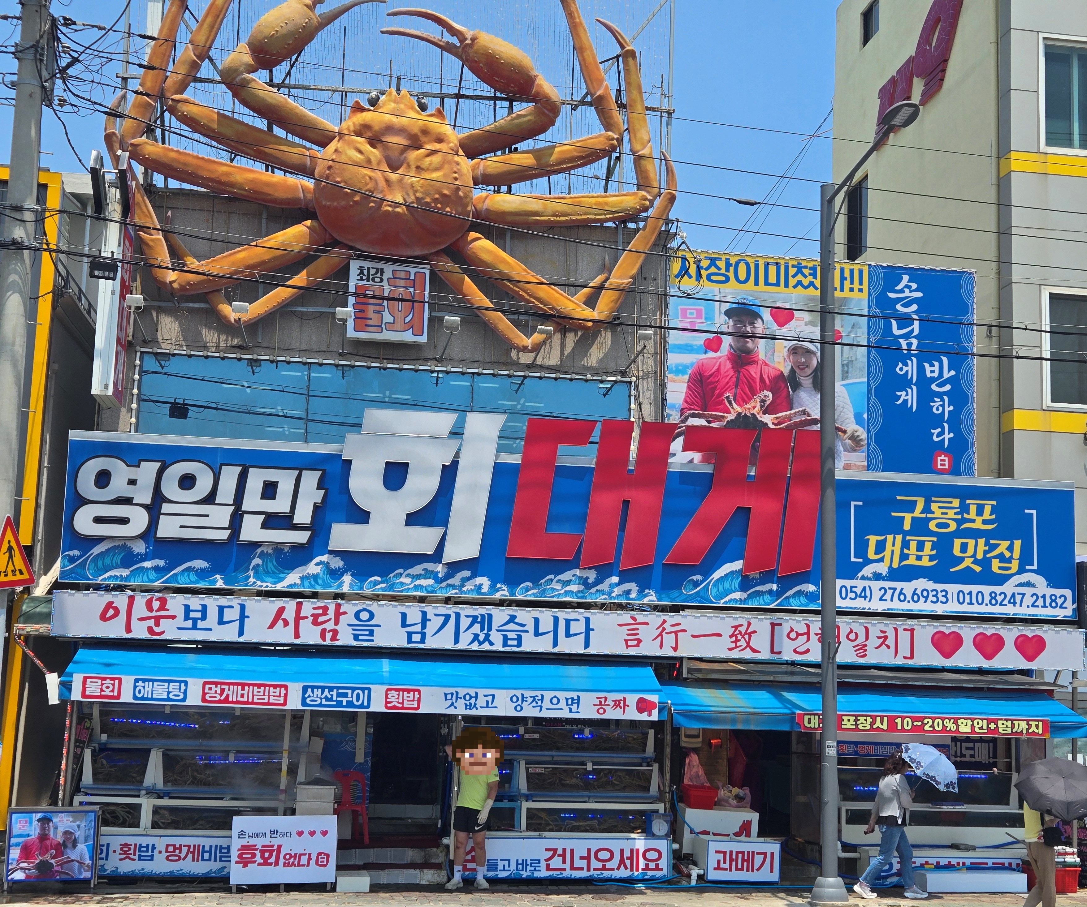 구룡포 영일만회대게