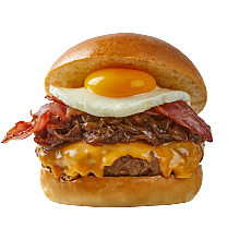 エッグベーコンチーズバーガー