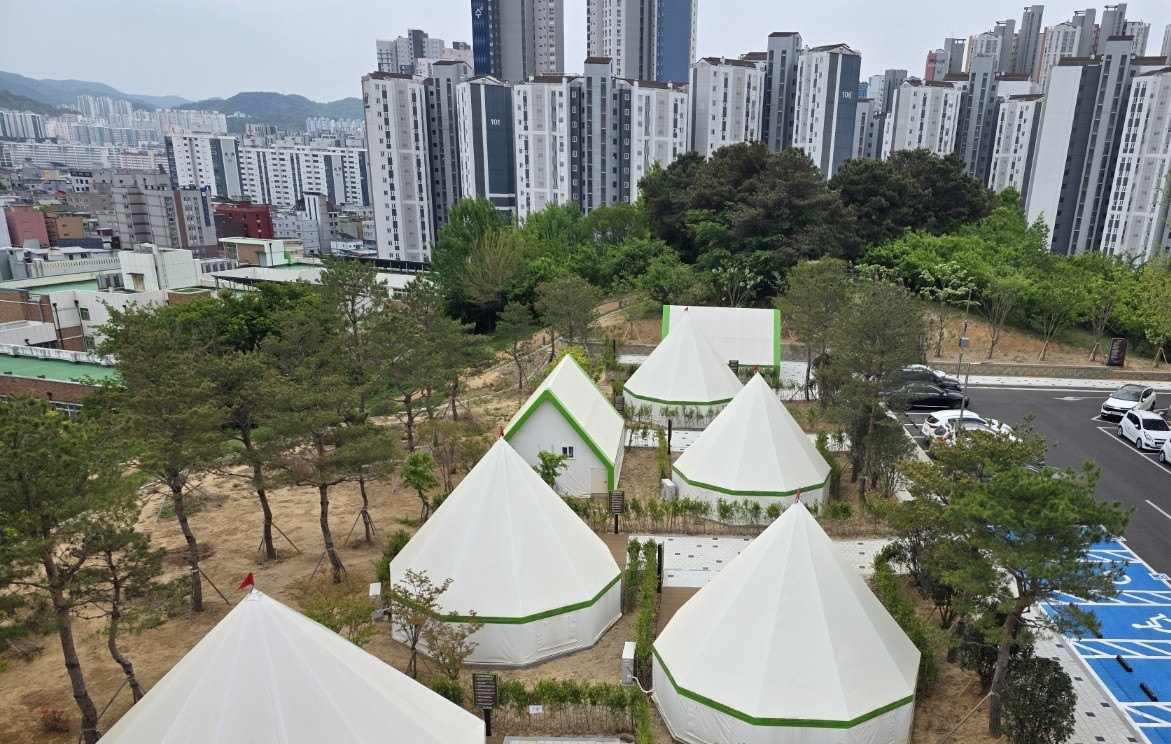 월산근린공원 야영장