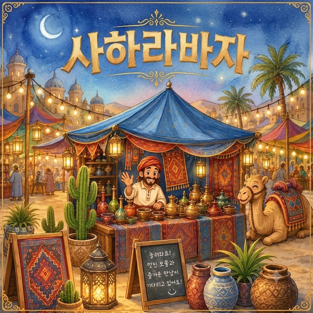 사하라 바자 포스터