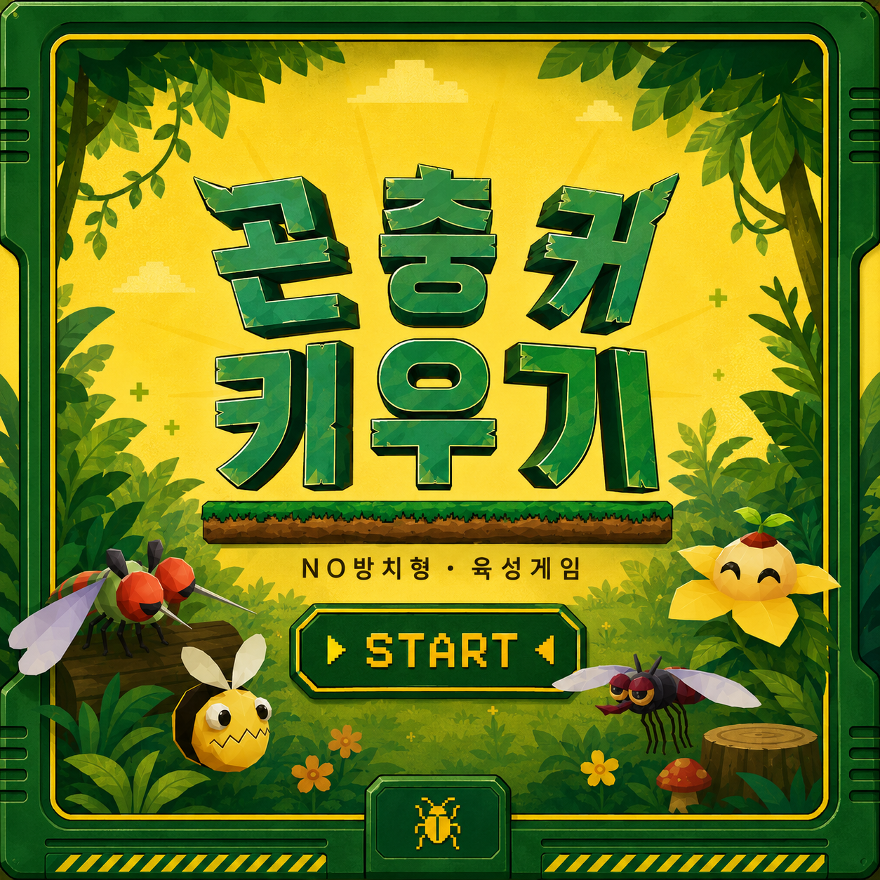 곤충커 키우기 포스터