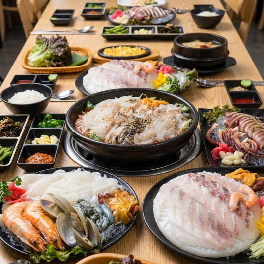 하남오징어물회